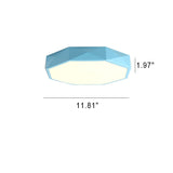 Nordic Geometric LED Flush Mount Ceiling 1 Light