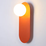 Nordic Minimalist Glass Globe Wall Light | 1-Light