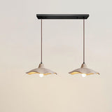 Japanese Vintage Cement Flower Pendant Light | 1-Light