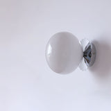 Modern Minimalist Glass Globe Wall Light | 1-Light