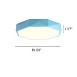 Nordic Geometric LED Flush Mount Ceiling 1 Light