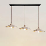 Japanese Vintage Cement Flower Pendant Light | 1-Light