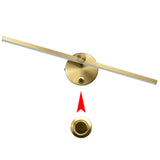 Nordic Minimalist Long Bar LED Wall Light | 1-Light