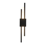 Modern Minimalist Brass Linear Wall Sconce LED 1-Light