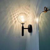 Scandinavian Brass Glass Globe LED Wall Light 1-Light Lasson Living