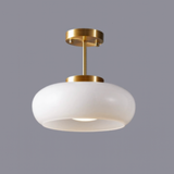 Vintage Glass Ceiling Light 1-Light