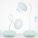 Modern Round LED Rechargeable Desk Lamp 1-Light