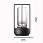Modern Cylinder LED Wireless Table Lamp 1-Light Lasson Living