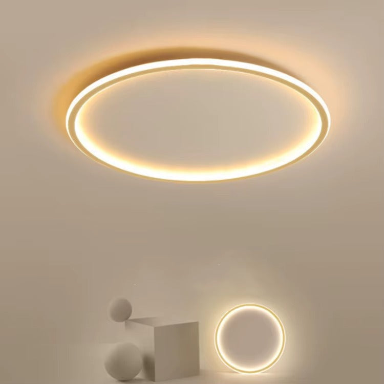Scandinavian LED Round Ceiling Lamp | 1-Light