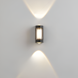Nordic Minimalist Acrylic Rectangular Outdoor Wall Light LED Up-Down