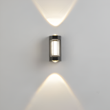 Nordic Minimalist Acrylic Rectangular Outdoor Wall Light LED Up-Down