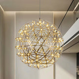Modern Sphere Stainless Steel LED Pendant Light 1-Light