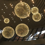 Modern Sphere Stainless Steel LED Pendant Light 1-Light