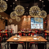 Modern Sphere Stainless Steel LED Pendant Light 1-Light