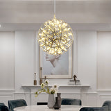 Modern Sphere Stainless Steel LED Pendant Light 1-Light