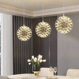 Modern Sphere Stainless Steel LED Pendant Light 1-Light