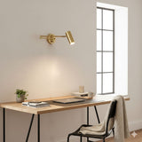 Modern Adjustable Swing Arm LED Wall Sconce 1-Light
