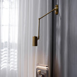 Modern Adjustable Swing Arm LED Wall Sconce 1-Light