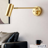 Modern Adjustable Swing Arm LED Wall Sconce 1-Light