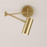 Modern Adjustable Swing Arm LED Wall Sconce 1-Light