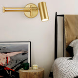 Modern Adjustable Swing Arm LED Wall Sconce 1-Light