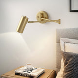 Modern Adjustable Swing Arm LED Wall Sconce 1-Light