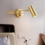 Modern Adjustable Swing Arm LED Wall Sconce 1-Light