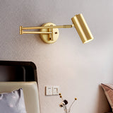 Modern Adjustable Swing Arm LED Wall Sconce 1-Light