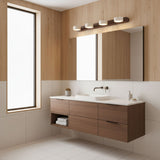 Modern Travertine Round LED Wall Sconce 1-Light