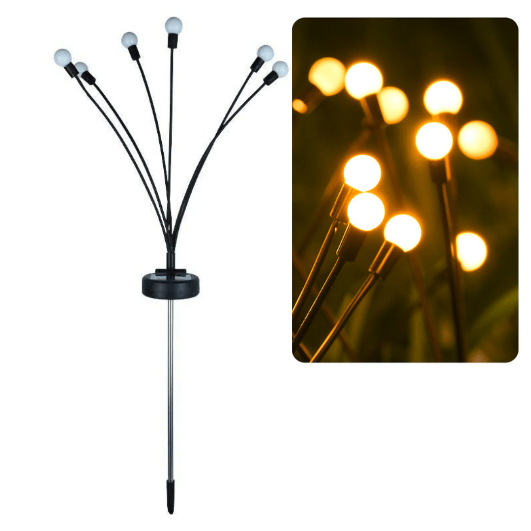Vintage Firefly Solar LED Lights 1-Light