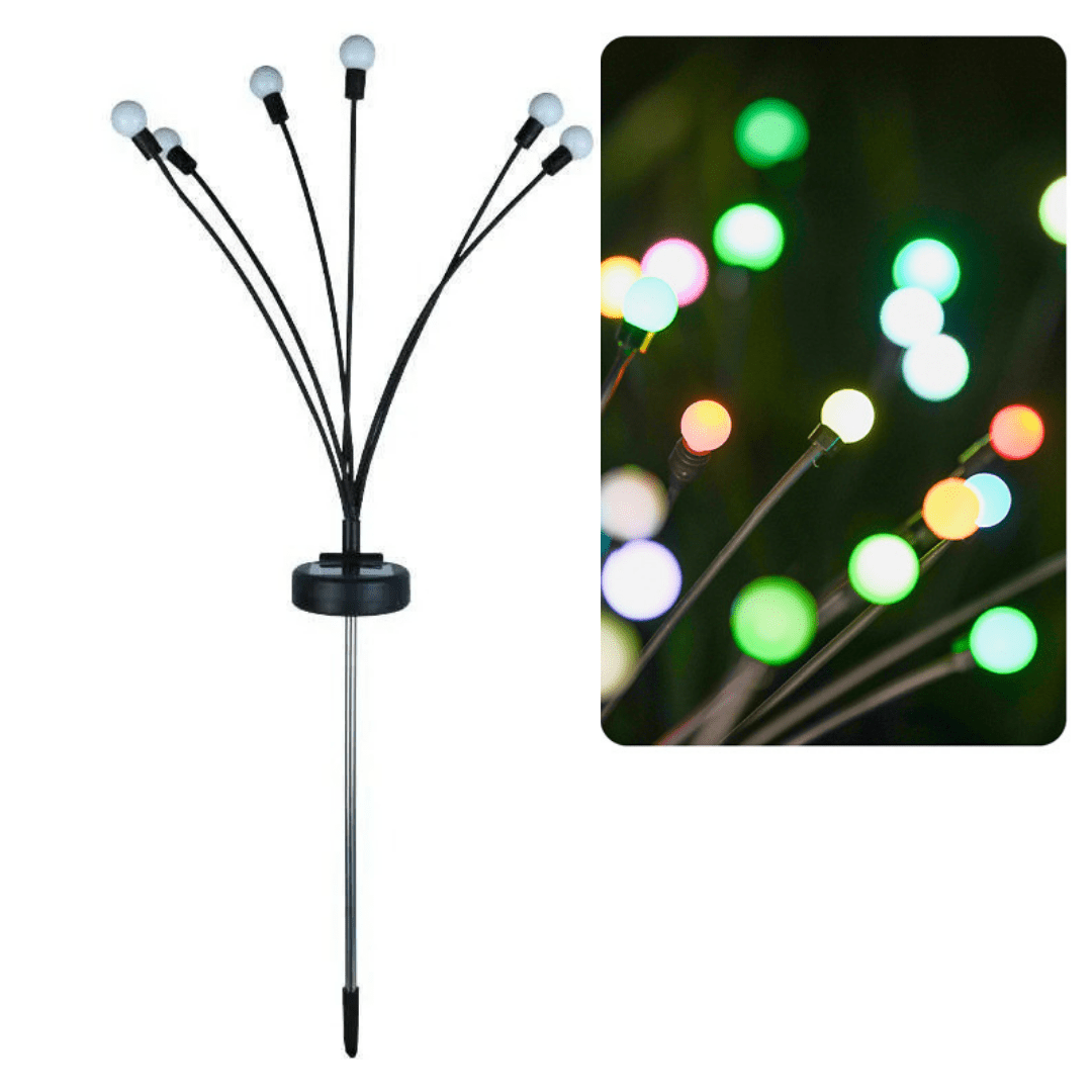 Vintage Firefly Solar LED Lights 1-Light