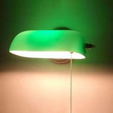 Vintage Glass Half Moon Wall Sconce Lamp 1-Light Lasson Living