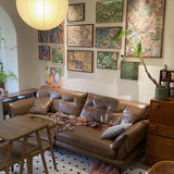 Japanese Washi Paper Globe Pendant Light 1-Light