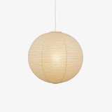 Japanese Washi Paper Globe Pendant Light 1-Light