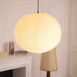 Japanese Washi Paper Globe Pendant Light 1-Light