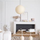 Japanese Washi Paper Globe Pendant Light 1-Light