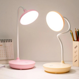 Modern Round LED Rechargeable Desk Lamp 1-Light