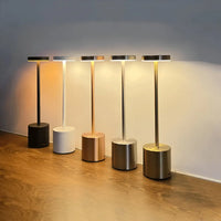 Wireless Retro Table Lamp – Rechargeable Cordless Design with Dimmable LED for Cozy Bedside Ambiance Lasson Living