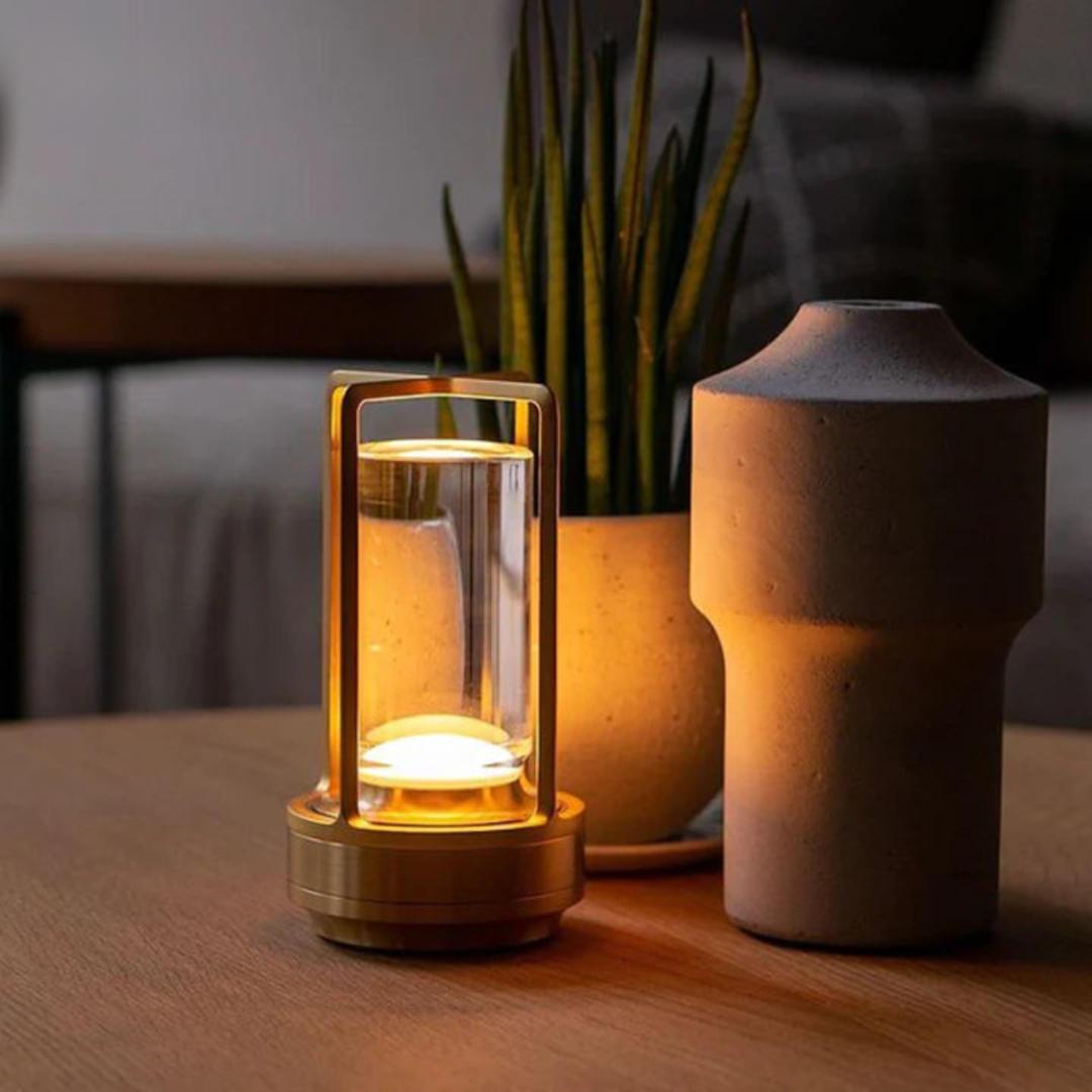 Modern Cylinder LED Wireless Table Lamp 1-Light