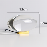 Modern Crystal LED Projection Table Light | USB Powered Lasson Living