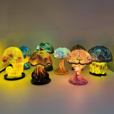 Vintage Mushroom Table Lamp LED 1-Light
