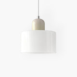 Modern Glass Cylinder Pendant 1-Light Lasson Living