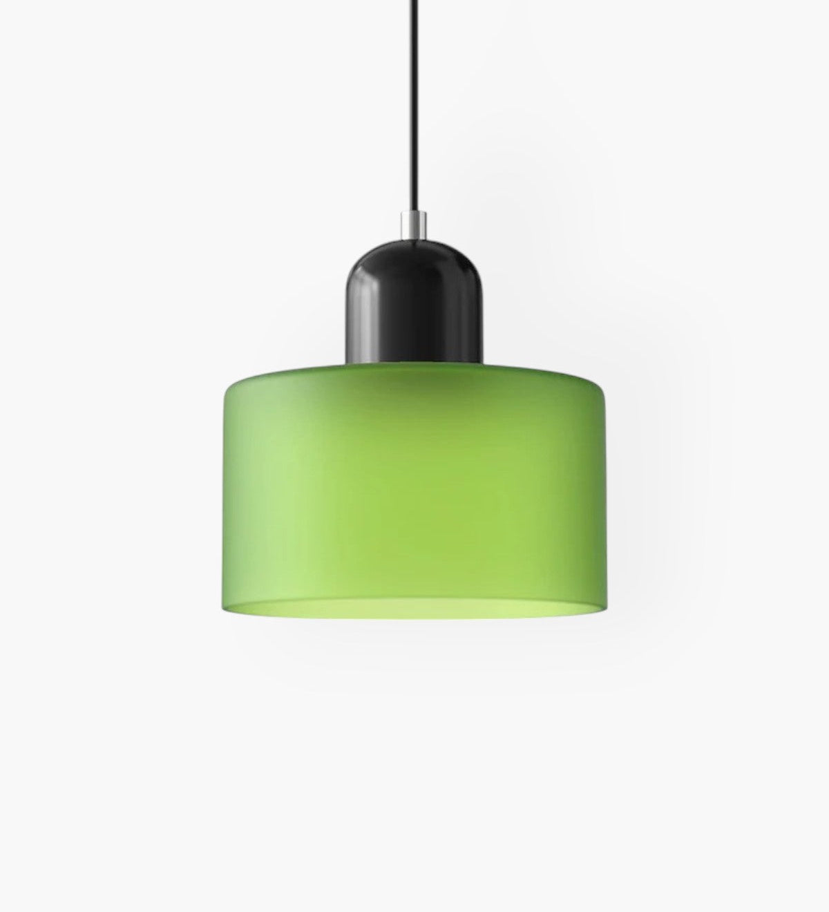 Modern Glass Cylinder Pendant 1-Light Lasson Living