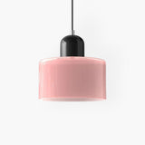 Modern Glass Cylinder Pendant 1-Light Lasson Living
