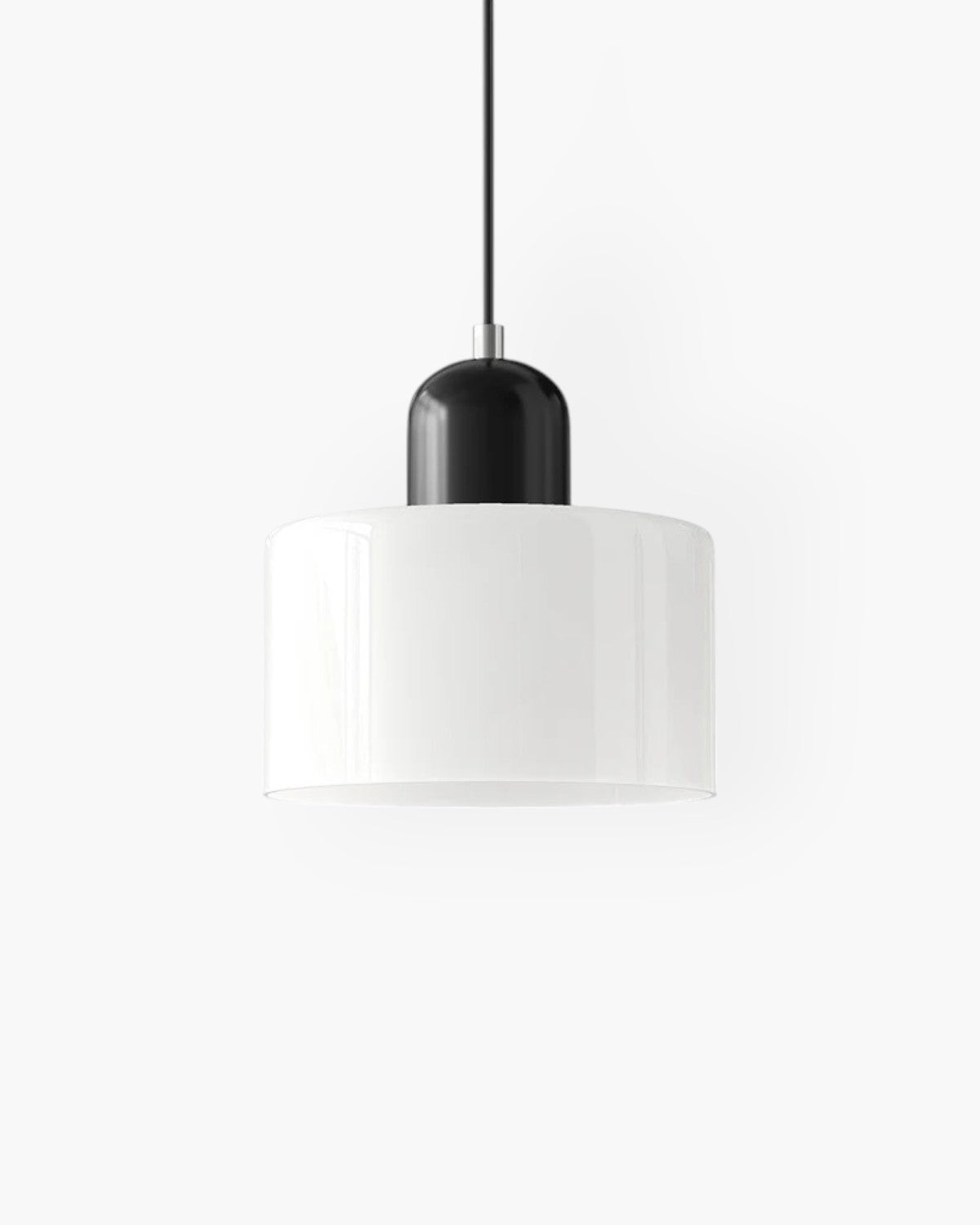 Modern Glass Cylinder Pendant 1-Light Lasson Living