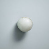 Japandi Marble Orb Wall Sconce LED 1-Light
