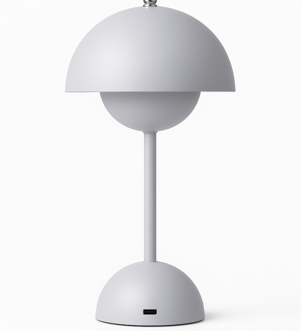 Modern Dome Wireless LED Table Lamp 1-Light