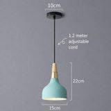 Modern Macaron Disc Pendant 1-Light Lasson Living