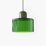Modern Glass Cylinder Pendant 1-Light Lasson Living