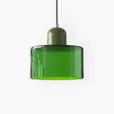 Modern Glass Cylinder Pendant 1-Light Lasson Living